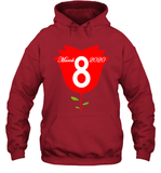 Womens Happy International Women's Day shirt for Youth Women  Back Tank Top Hoodie