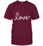 Women's Love Valentines Day Anniversary Shirt T Shirt T-Shirt
