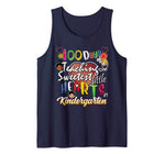 100 Days of School of Teaching Lil Hearts Teacher Valentines Tank Top