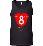 Womens Happy International Women's Day shirt for Youth Women  Back Tank Top Tank Top