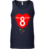 Womens Happy International Women's Day shirt for Youth Women  Back Tank Top Tank Top