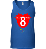 Womens Happy International Women's Day shirt for Youth Women  Back Tank Top Tank Top