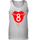 Womens Happy International Women's Day shirt for Youth Women  Back Tank Top Tank Top
