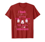 2nd Grade Shirts Teachers Valentine Party Cute Little Hearts T-Shirt