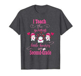 2nd Grade Shirts Teachers Valentine Party Cute Little Hearts T-Shirt