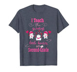 2nd Grade Shirts Teachers Valentine Party Cute Little Hearts T-Shirt
