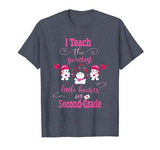 2nd Grade Shirts Teachers Valentine Party Cute Little Hearts T-Shirt