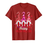 3 Gnomes Valentine Hearts Cute Valentine’s Day Gift Kids T-Shirt