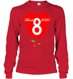 Womens Happy International Women's Day shirt for Youth Women  Back Tank Top Youth Long Sleeve