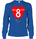 Womens Happy International Women's Day shirt for Youth Women  Back Tank Top Youth Long Sleeve