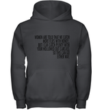 Women Are Told That We Catch More Flies With Honey T Shirt Youth Hoodie