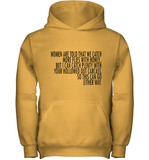Women Are Told That We Catch More Flies With Honey T Shirt Youth Hoodie