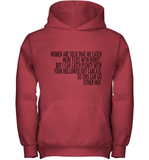 Women Are Told That We Catch More Flies With Honey T Shirt Youth Hoodie