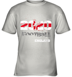 Womens England Flag Football Supporter Sports Gifts V Neck T Shirt Youth T-Shirt