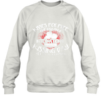 Womens Funny, International Kissing Day, Kisses for free. One day V Neck T Shirt Sweatshirt