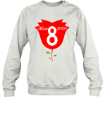 Womens Happy International Women's Day shirt for Youth Women  Back Tank Top Sweatshirt