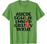 ABC I Love You Valentine – Teacher Valentine’s Day T-Shirt