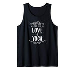 All You Need Is Love & Yoga – Valentine’s Day Tank Top