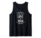 All You Need Is Love & Yoga – Valentine’s Day Tank Top