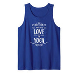 All You Need Is Love & Yoga – Valentine’s Day Tank Top