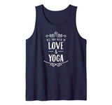 All You Need Is Love & Yoga – Valentine’s Day Tank Top