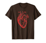 Anatomical Heart Spread The Love Artsy Valentine Gift T-Shirt