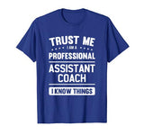 Assistant Coach T Shirt Gift Idea Professional Coaches
