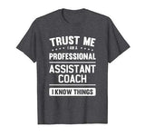 Assistant Coach T Shirt Gift Idea Professional Coaches