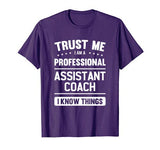 Assistant Coach T Shirt Gift Idea Professional Coaches