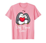 Best Fiance Ever Valentine’s Day Gift for Him Cute Penguin T-Shirt