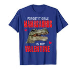 Boys Dinosaur Valentine’s Day Funny Mamasaurus Kids Gift T-Shirt