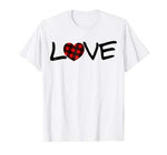 Buffalo Plaid Heart love valentines day lover shirt