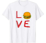 Burger is My valentine 2020 Funny valentine gift T-Shirt