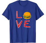 Burger is My valentine 2020 Funny valentine gift T-Shirt