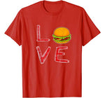 Burger is My valentine 2020 Funny valentine gift T-Shirt
