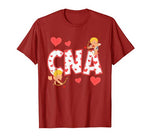 CNA Valentine’s day Love Hearts Cupids Girls CNA gift T-Shirt