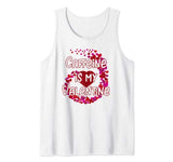 Caffeine Is My Valentine Tank Top