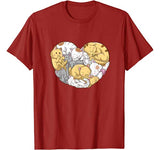 Cats Couple Heart Shape Kawaii Kitten Cat Valentines Day T-Shirt