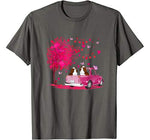 Cavalier King Charles Spaniel Couple Truck Valentine’s day T-Shirt