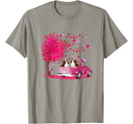Cavalier King Charles Spaniel Couple Truck Valentine’s day T-Shirt