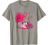 Cavalier King Charles Spaniel Couple Truck Valentine’s day T-Shirt