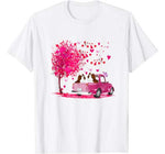 Cavalier King Charles Spaniel Couple Truck Valentine’s day T-Shirt