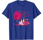 Cavalier King Charles Spaniel Couple Truck Valentine’s day T-Shirt