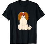 Cavalier King Charles Spaniel Valentine’s Day Heart T Shirt