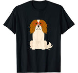 Cavalier King Charles Spaniel Valentine’s Day Heart T Shirt