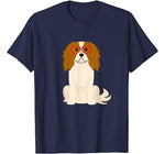 Cavalier King Charles Spaniel Valentine’s Day Heart T Shirt
