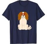 Cavalier King Charles Spaniel Valentine’s Day Heart T Shirt