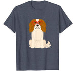 Cavalier King Charles Spaniel Valentine’s Day Heart T Shirt