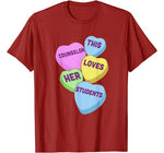 Counselor Valentine’s Day T-shirt