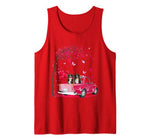 Couple Bernese Mountain Dog Truck Valentine’s Day Tank Top